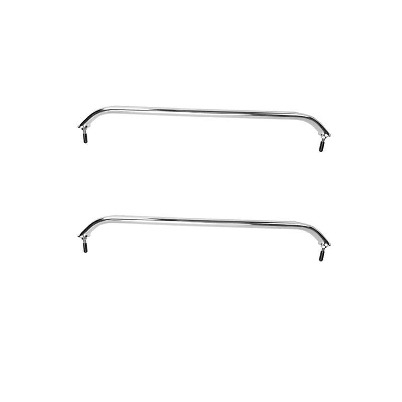 

Marine 24" Handle 2 PCS 316 Stainless Steel Polished High Quality Deck Handrail For RV And Yacht Boat Hardware Accessories