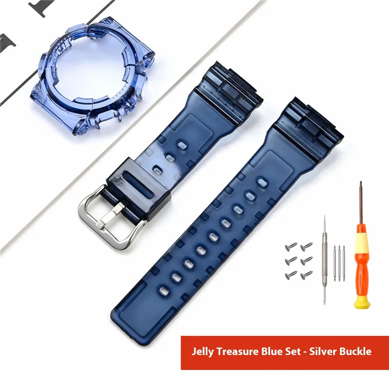 Transparent TPU Resin Sport Strap and Case