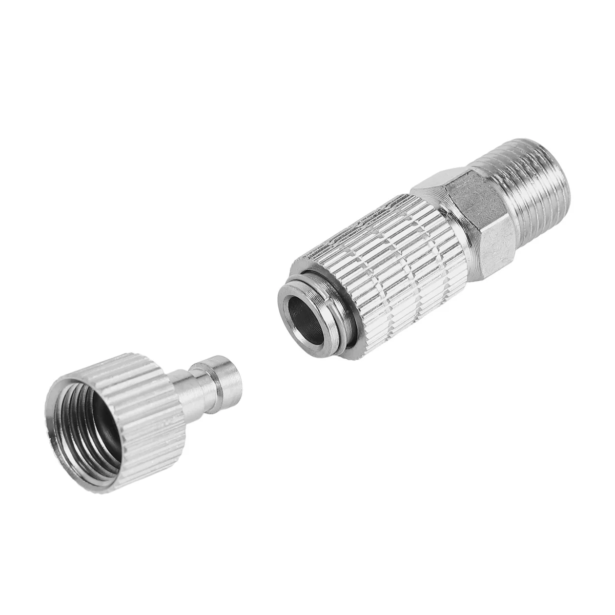 

Airbrush Quick Disconnect Coupler Release Fitting Adapter with 5 Male Fitting, 1/8 INCH M-F