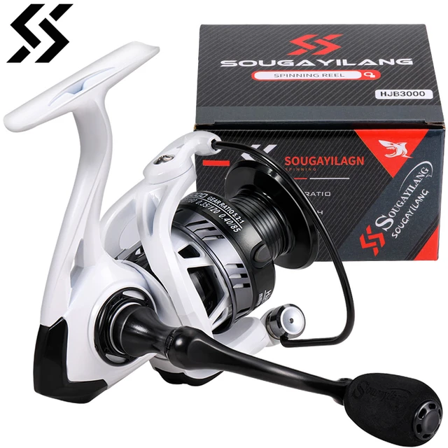 Sougayilang 2000 3000 Spinning Fishing Reels 5.2:1 High Speed