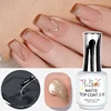 AWStorG 15ml Super Matte Top Coat 2.0 Soak Off Semi-Permanent  Non-stick Powder Nail Polish Base Top Coat Nail Art Decorations 4