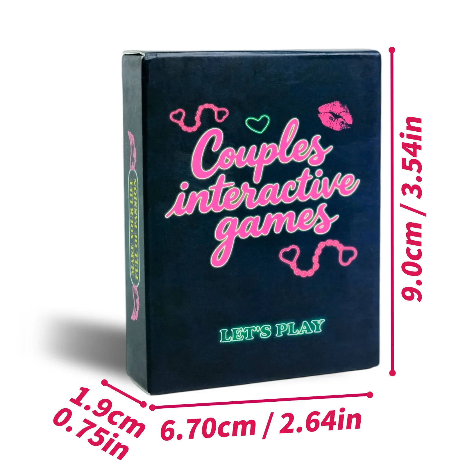 New 50-Piece Couples' Cards - SEX Board Game Cards for Female Friends' Parties, Entertainment, and Fun Interaction