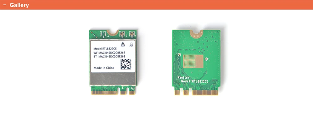 M.2 2230 E-Key RTL8822CE WiFi Module For NanoPi R5C/M6/Zero2,NanoPC T6 Supports