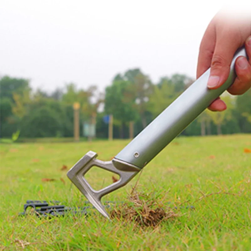 DAZZLEEX Camping Tent Hammer, Lightweight Stainless Steel