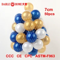 Ocean Ball Outdoor Sport Plastic with Playpen Eco-Friendly Water Pool Wave Pit 7cm50pcs Stress Air Funny Toys for Children 2