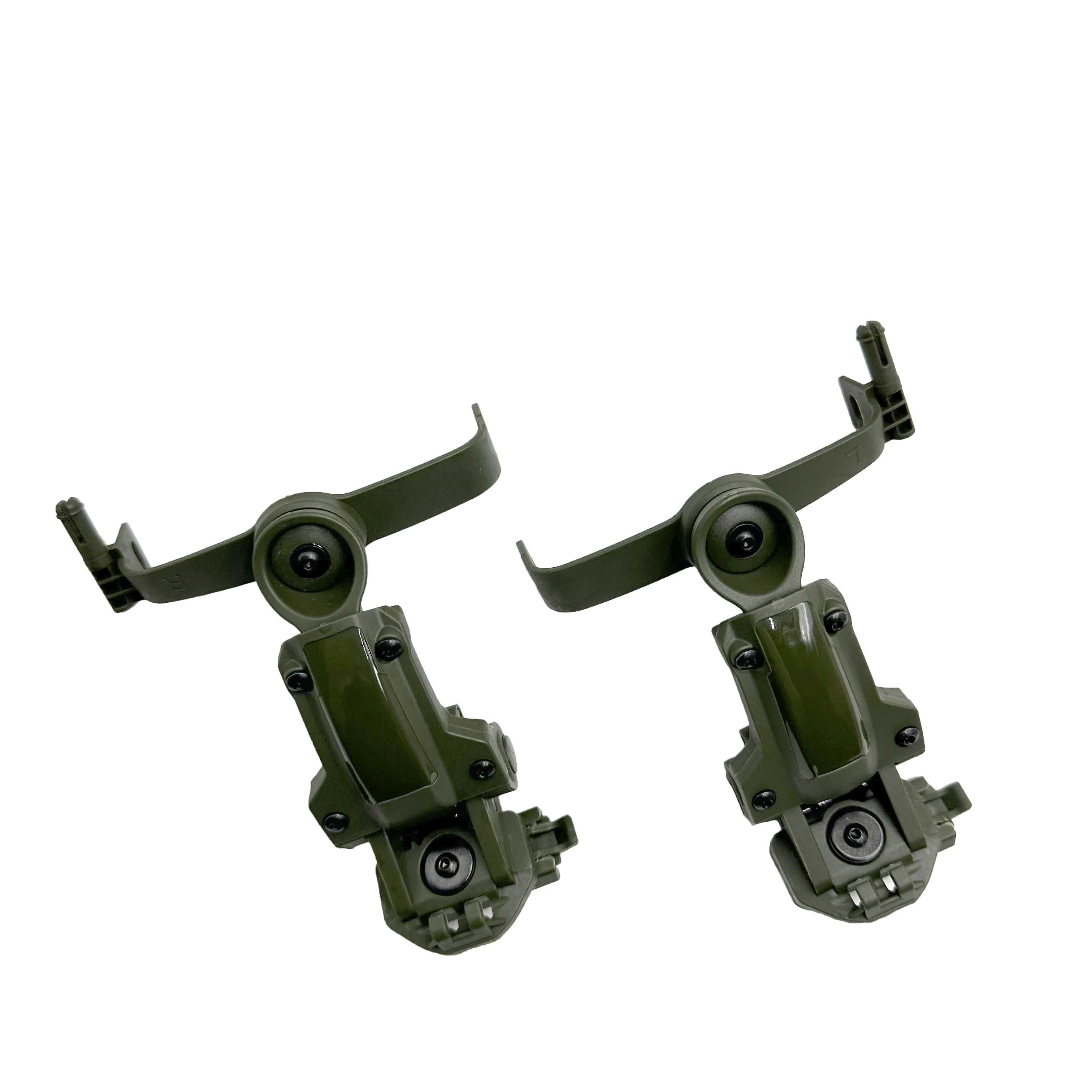 Tactical Headset Bracket Fast Ops Core Helmet ARC Rail Adapter Set fit for Comt