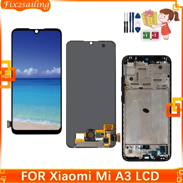 6.01 AMOLED FOR XIAOMI Mi cc9E LCD Display Touch Screen With frame  Digitizer Assembly Replacement FOR XIAOMI MI A3 Mia3 LCD - AliExpress