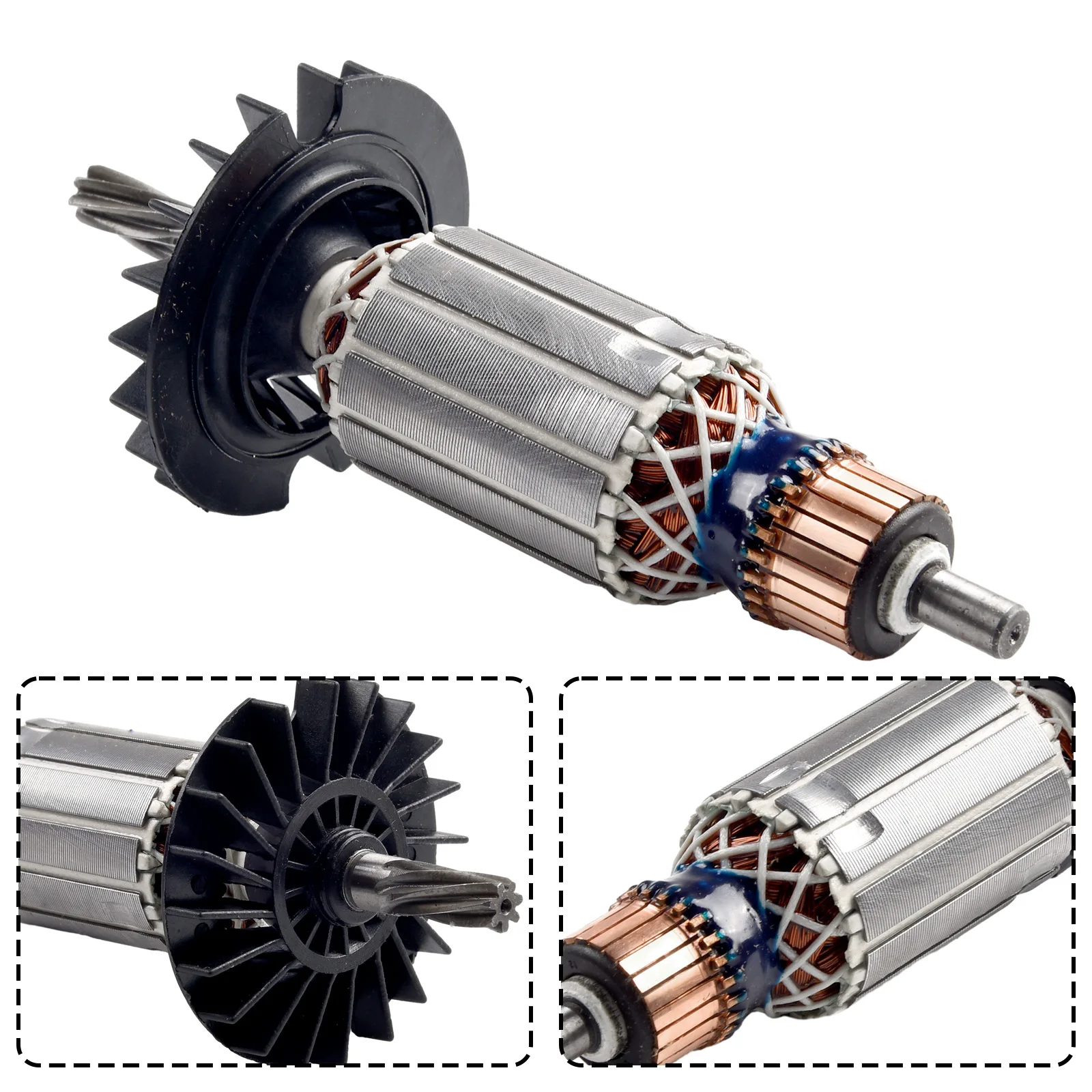 Rotary Hammer 7-Teeth Armature Rotor Anchor For GBH2-26 GBH2-26E Power Tool Accessories Replacement High-quality