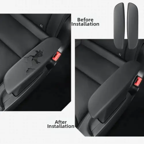 Car Handrail Protective Gloves For Tesla Model YL 2025+ Second Row Armrest Protective Cover Interior  Mouldings Car Accessories - Image 3