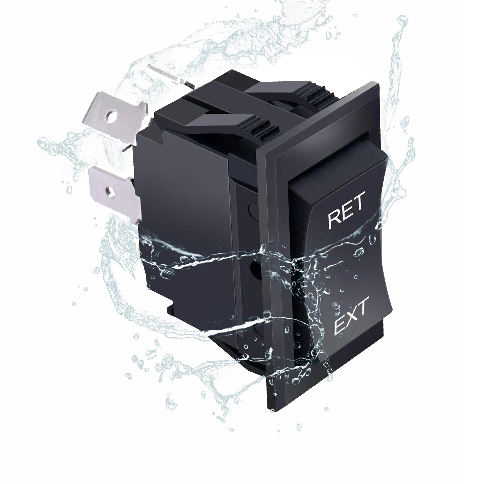 Dpdt 4 Pin Switch UP Down Momentary Reverse Polarity Switch - 12V-24V ...