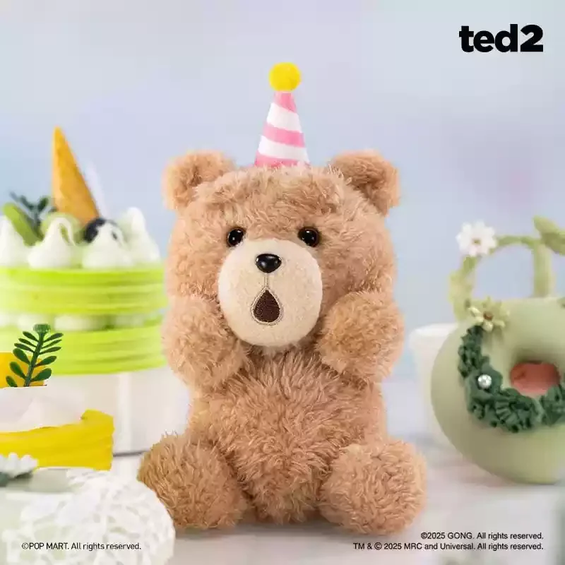 Original New Ted2 Teddy Bear Movable Plush Pendant Blind Box