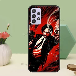 Premium John Wick Themed Protective Back Cover - Samsung A22 4G (YY28)