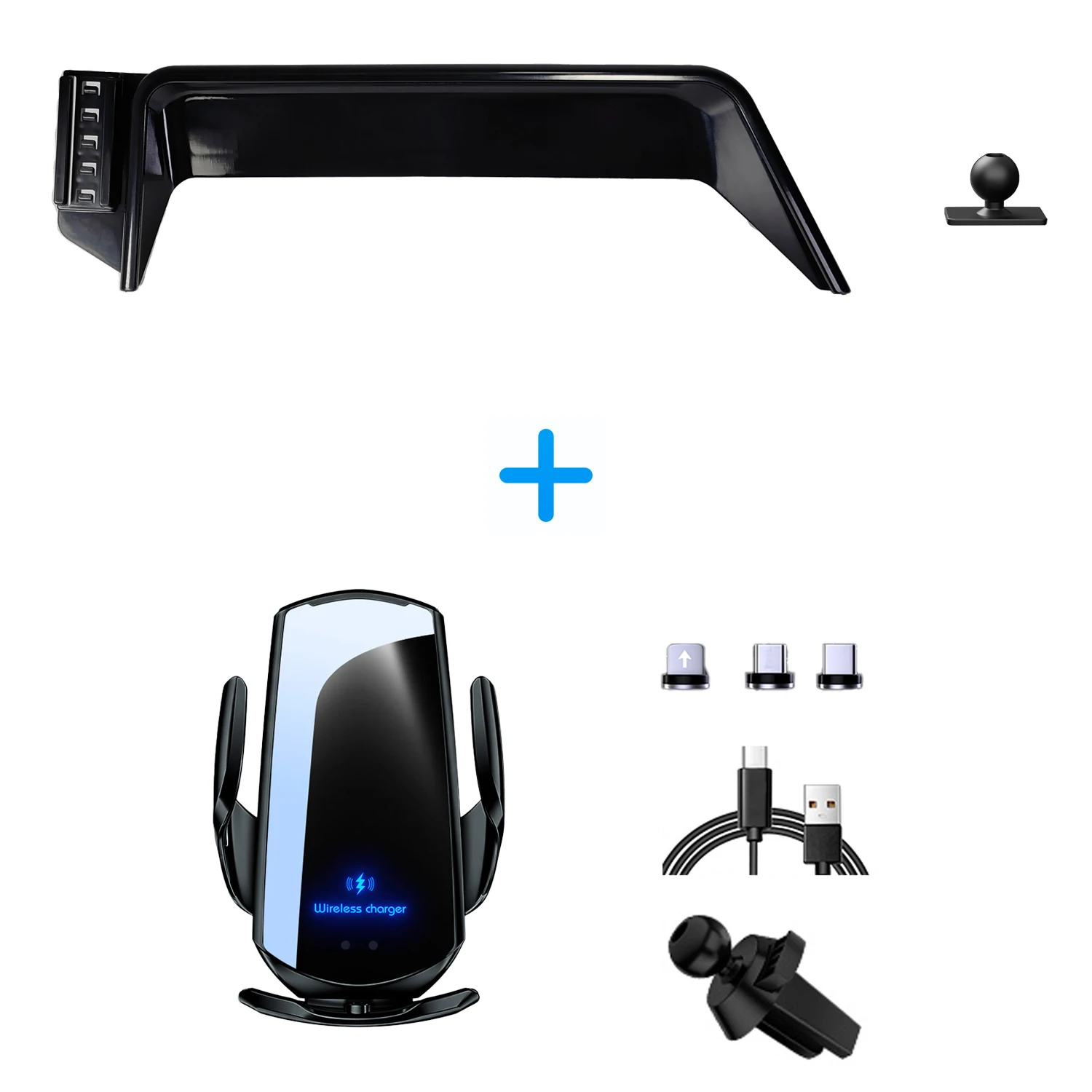 Toyota CHR Handyhalterung 2019-2022 - Armaturenbrett Halter Mit Staufach