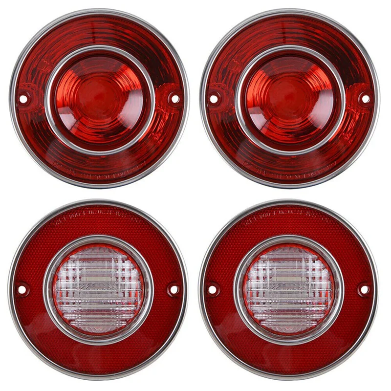 

1Set Tail Light Backup Lamp Lens Housing Fit For Chevy Corvette C3 1975-1979 924028 Replacement Parts