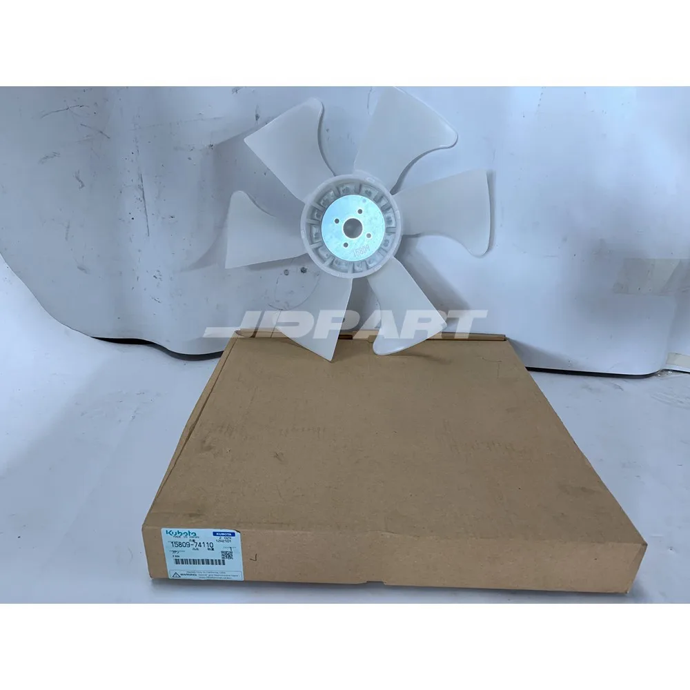 

Высококачественная лопасть вентилятора 15809-74110 для Kubota Wg2503 D1503 D1703 D1830 V2203, детали двигателя