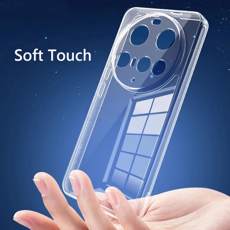 Premium Ultra Thin Clear TPU Phone Case - Soft and Durable Protection Cover