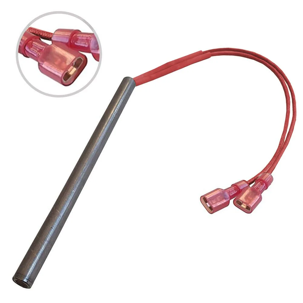 230V 300W Starter Replacement Hot Rod Fireplace Grill Stove Heating Tube Ignitor Pellet Stove Igniter 9.5x150mm Home Improvement