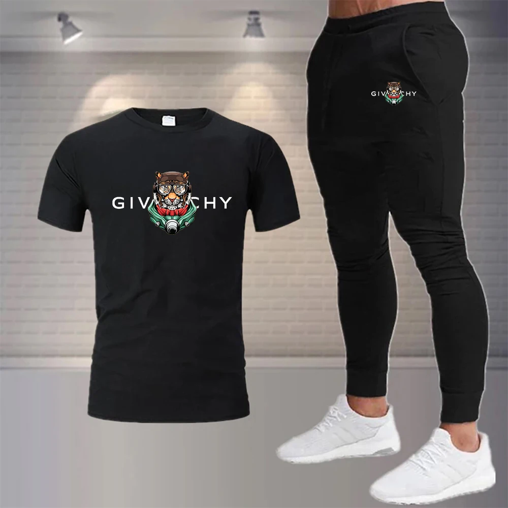 Guanzizai Conjunto Deportivo Casual para Hombre de