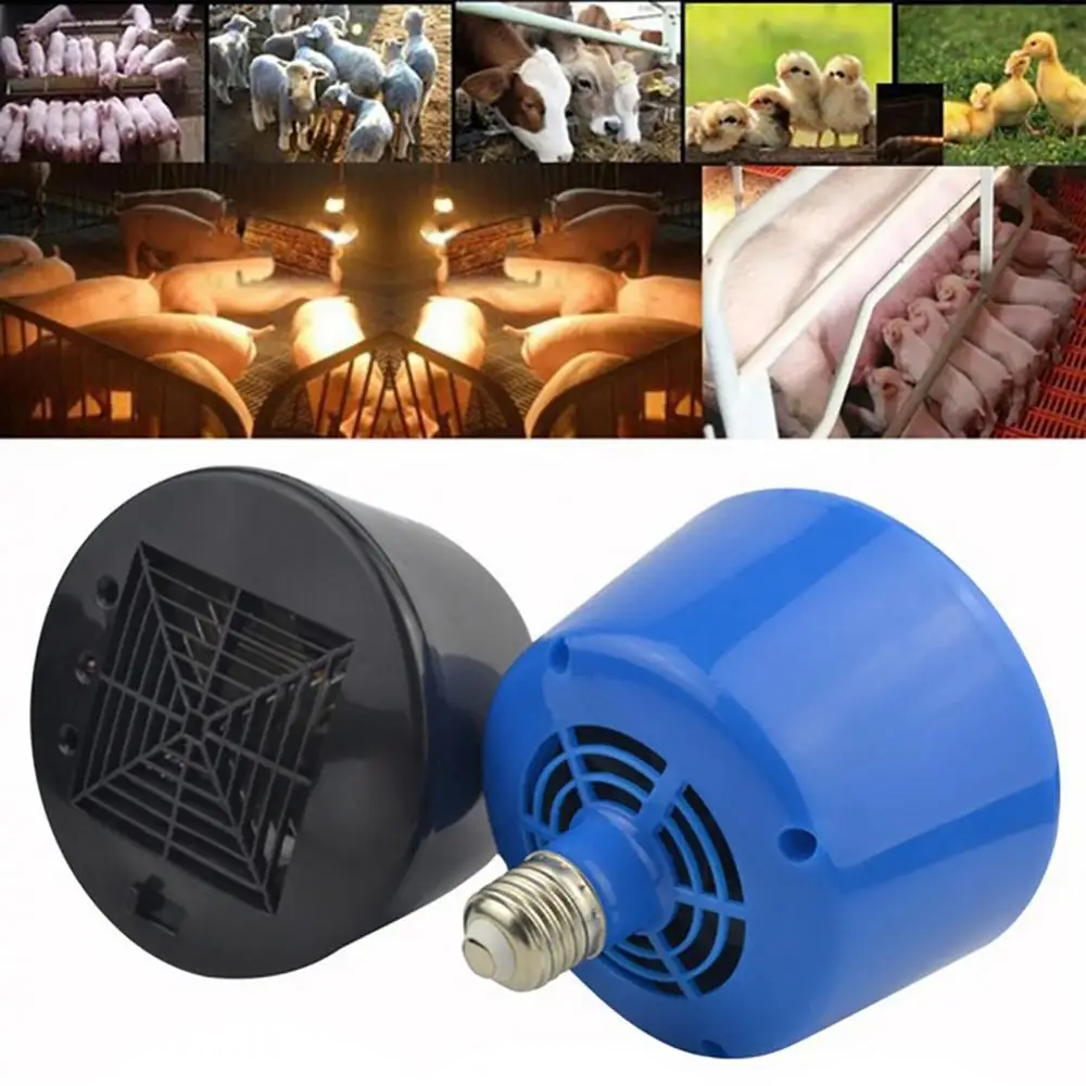 Cultivation Heating Lamp Thermostat Fan Heater Light for Chicken Pigs Pet Brooder Reptile