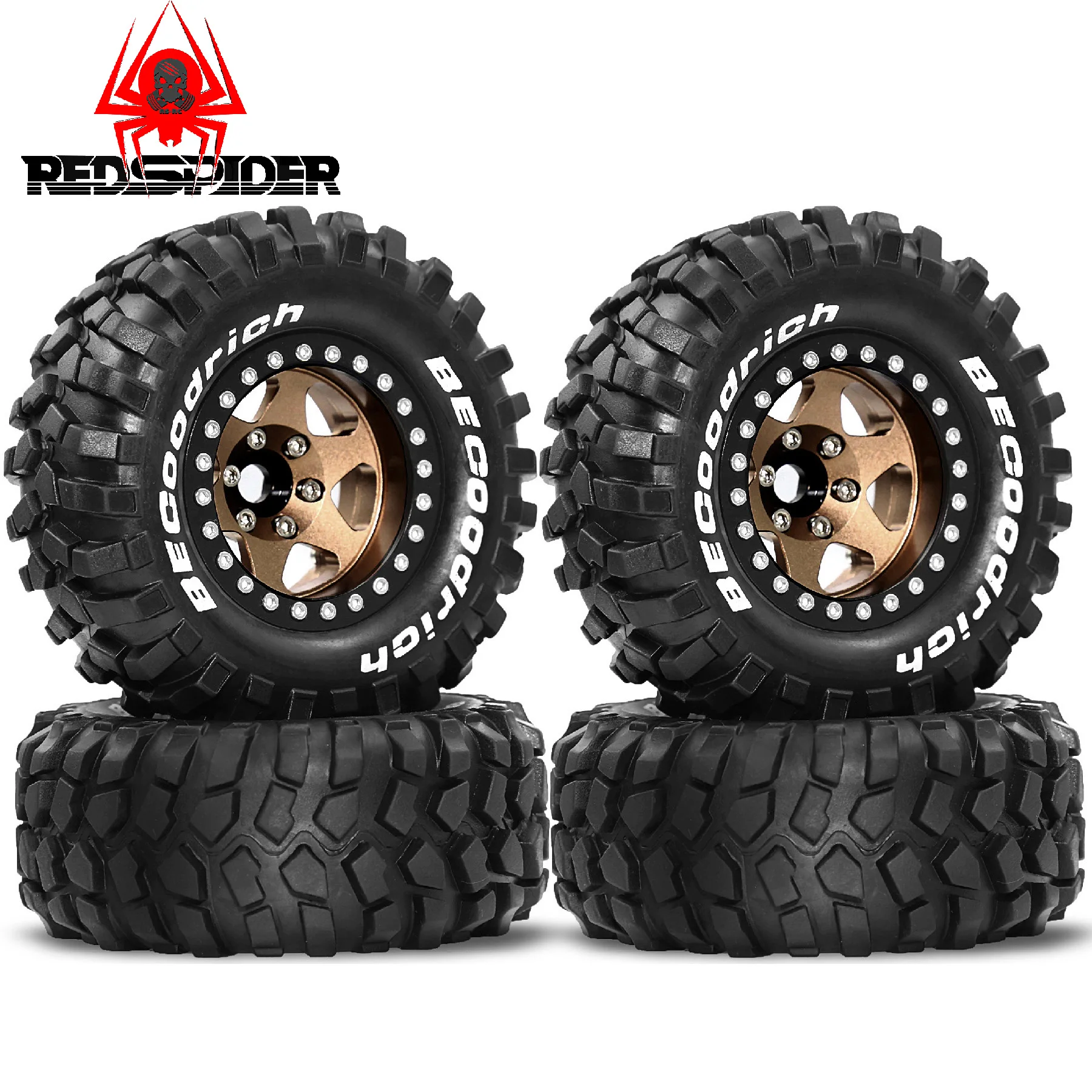 INJORA Jantes Beadlock 1.3 Aluminium Déport Négatif -5.25mm pour SCX24 TRX4M 1/24 1/18 RC Crawler INJORA Jantes Beadlock 1.3 Aluminium Déport Négatif -5.25mm pour SCX24 TRX4M 1/24 1/18 RC Crawler