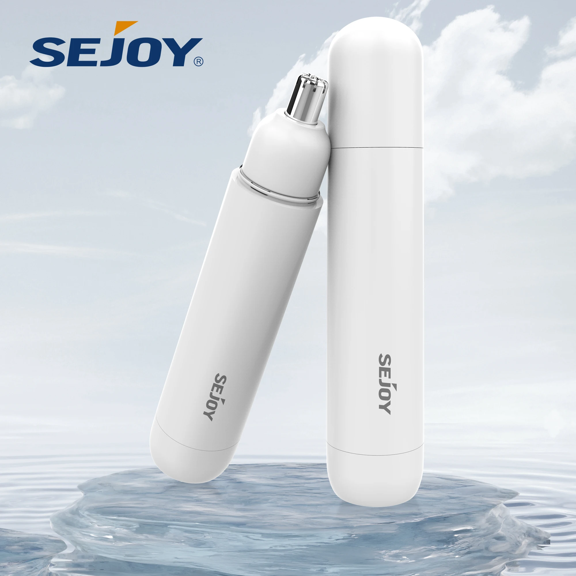 Sejoy Nose Hair Trimmer Men Women USB Rechargeable Waterproof Portable Ear Hair Trimmer Professional Facial Hair Trimmer 2