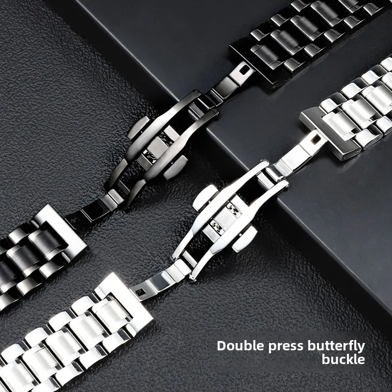 Stainless Steel Watch Strap Bracelet for Men, Compatible with G-SHOCK