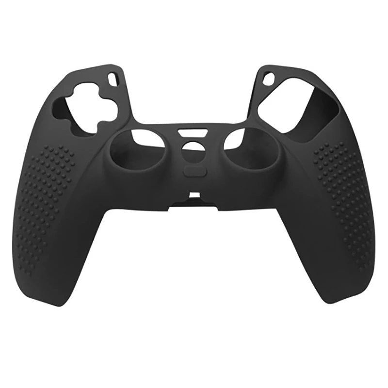 

for PS5 Game Controller Silicone Protective Cover for PS5 Non-Slip Handle Cover(Black)