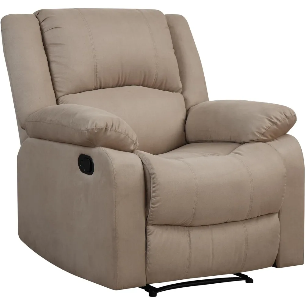 

Relax A Lounger Warren Manual Recliner Microfiber Beige