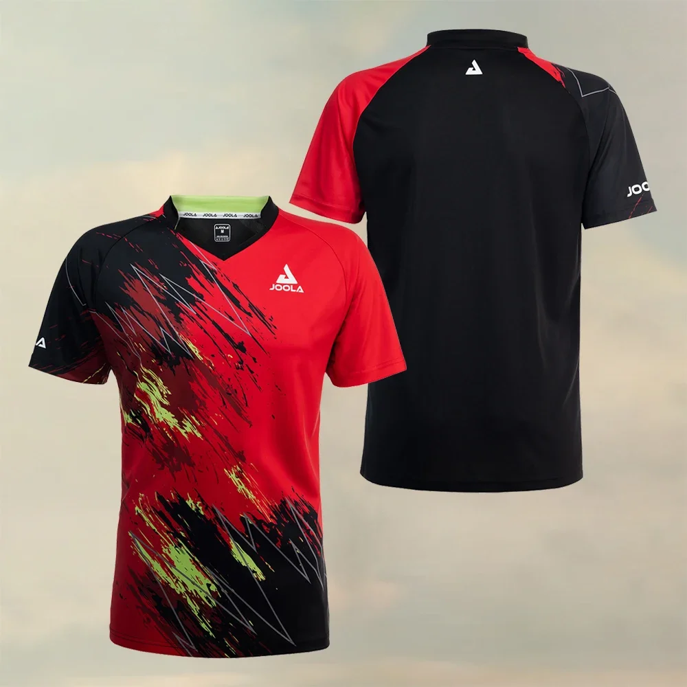 Leisure Tennis Sportswear Boutique Fitness Sports Breathable T-shirt Men's Ultra-thin Table Tennis Quick Dry Short Sleeve