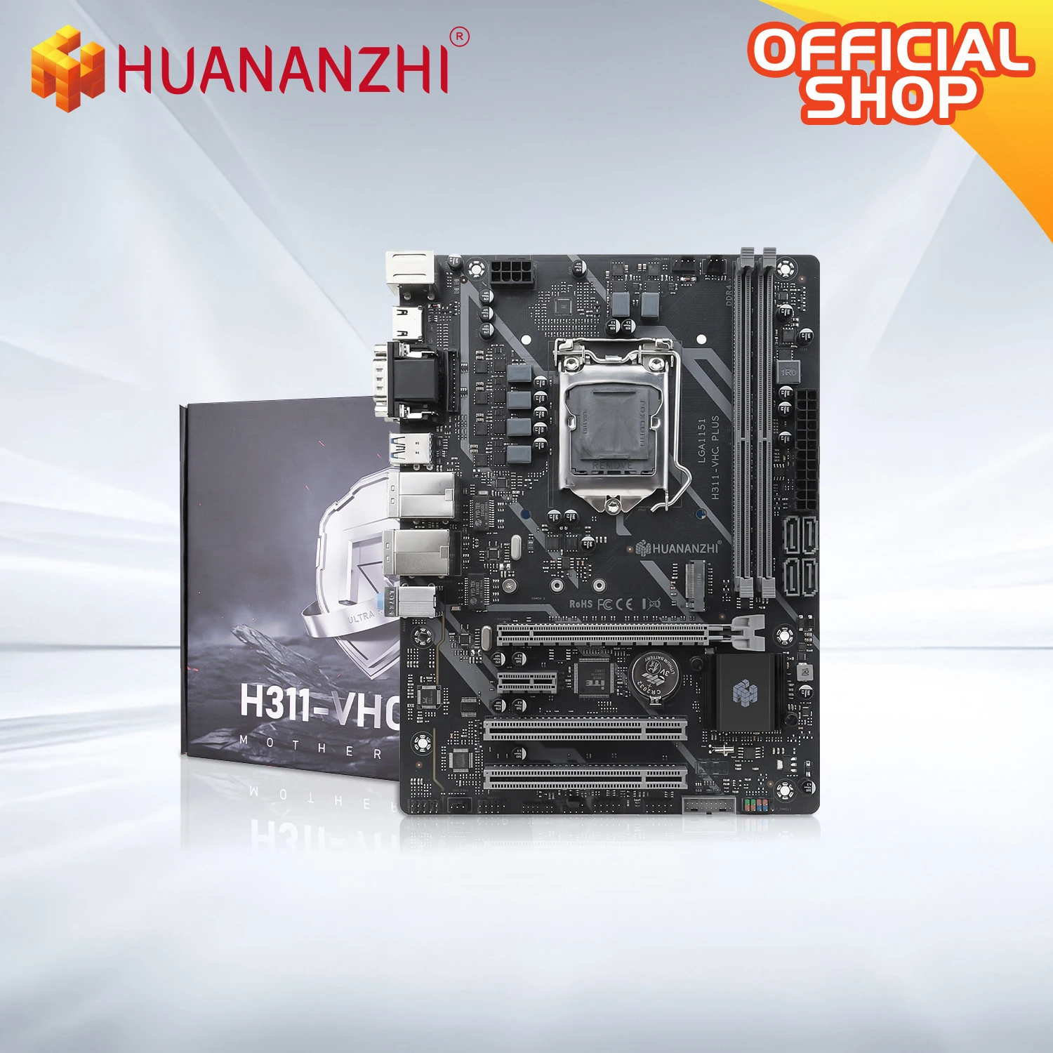 HUANANZHI H311 VHC PLUS Intel LGA 1151 DDR4 alaplap - Image 5