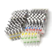 10 Ceramic Drill Bits, Milling Cutters, Rotating Nail Polish Grinding Machine Accessories, Overflow Removal Tool Accessories 1