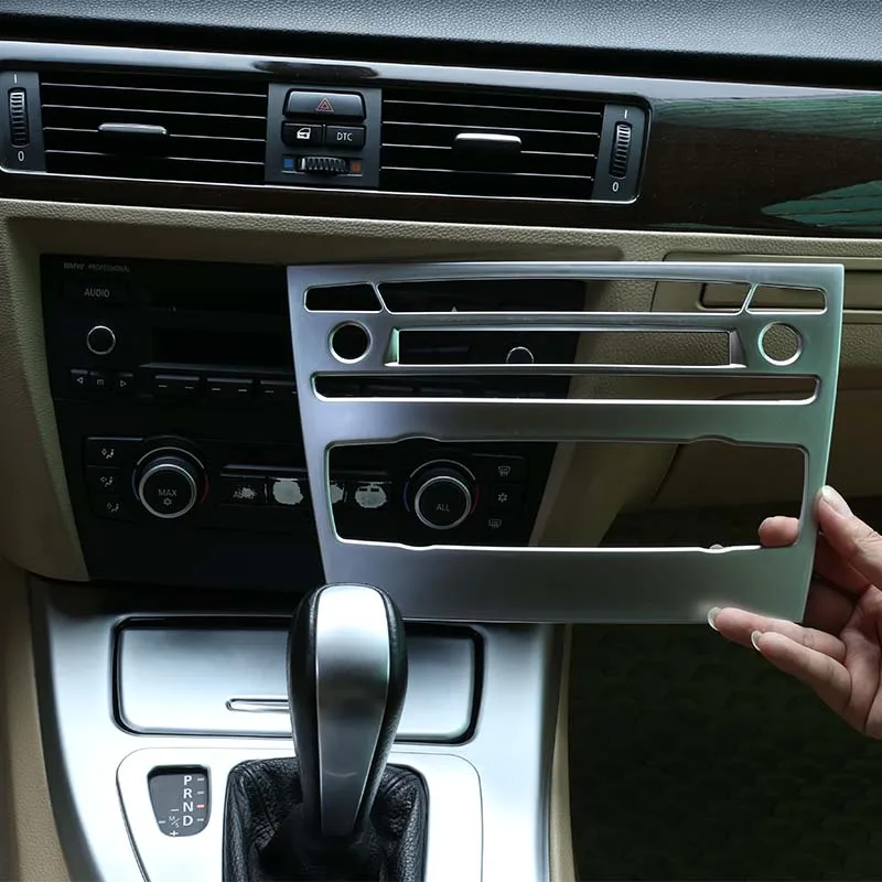 

Для BMW 3 серии E90 E91 ABS Автомобильная фоторегулировка громкости CD Панель Регулятор громкости крышка автомобильные аксессуары