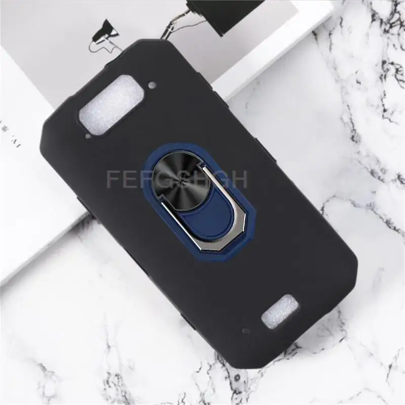 For Blackview BV9500 Pro Back Ring Holder Bracket Phone Case Cover Phone TPU Soft Silicone Cases For Blackview BV 9500 Plus 3