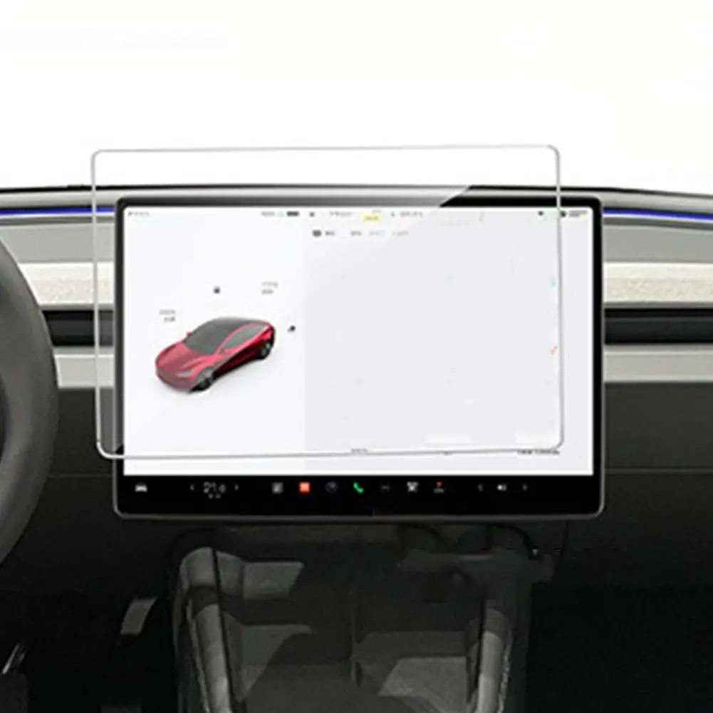 

Защита экрана с центральным управлением для Tesla Model 3 2023, пленка для экрана GPS-навигации, без отпечатков пальцев и уменьшения отражения