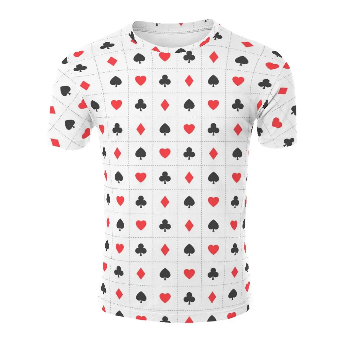 Brand Poker T shirt Playing Cards Clothes Gambling Shirts Las Vegas Tshirt  Clothing Tops Men Funny 3d t-shirt Asian size s-6xl - AliExpress
