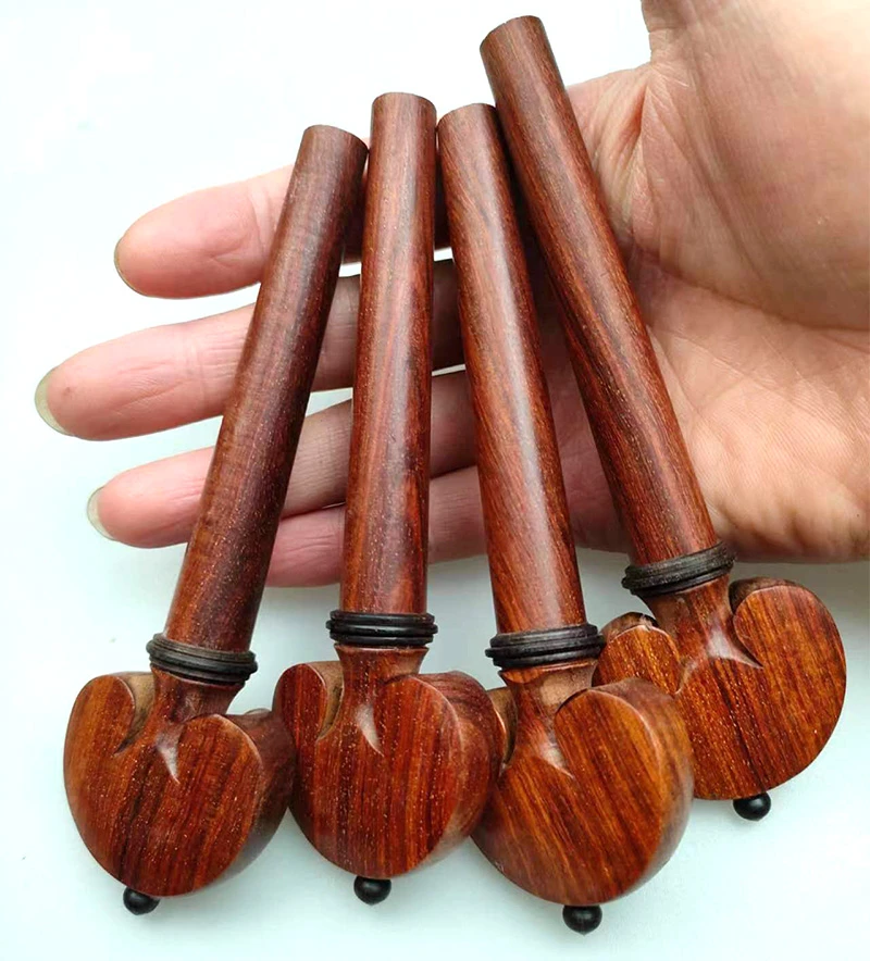 Rosewood Cello Shaft String Rosewood Cello Tuning Pegs Rosewood