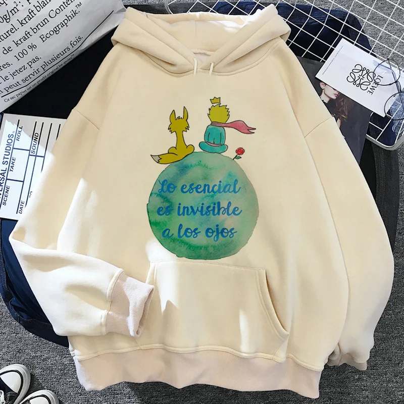 The Little Prince hoodie wanita y2k estetika Musim Dingin 2023 gothic tracksuit kaus wanita vintage sweater