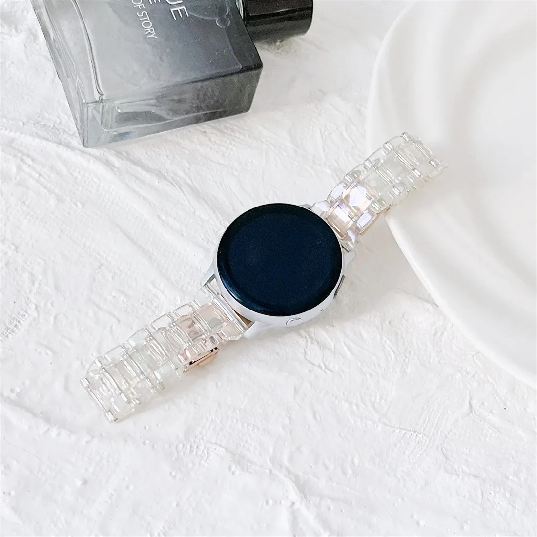 Elegant 20mm Transparent Wristband