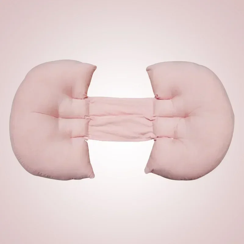 U-shaped Pillow Lumbar Support Abdominal Sleeping Pillow Washed Cotton Pregnancy Multifunctional Cotton Pregnancy