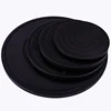 8-12 Inch Heavy Duty Rotating Swivel Steel Ball Bearings Stand for Monitor TV Turntable Lazy Susans Black Round Shape 6