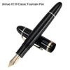 1PC Jinhao X159 Colorful Resin Fountain Pen 0.5mm Fine Nib Smooth Writing Elegant Stationery Gift Pens for Office Supplies 2