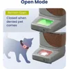 Upgraded Automatic Pet Feeder,New Tag with Silicone Loops-Prevents Food Stealing,Perfect for Prescription Diets, Schedules Meals 6