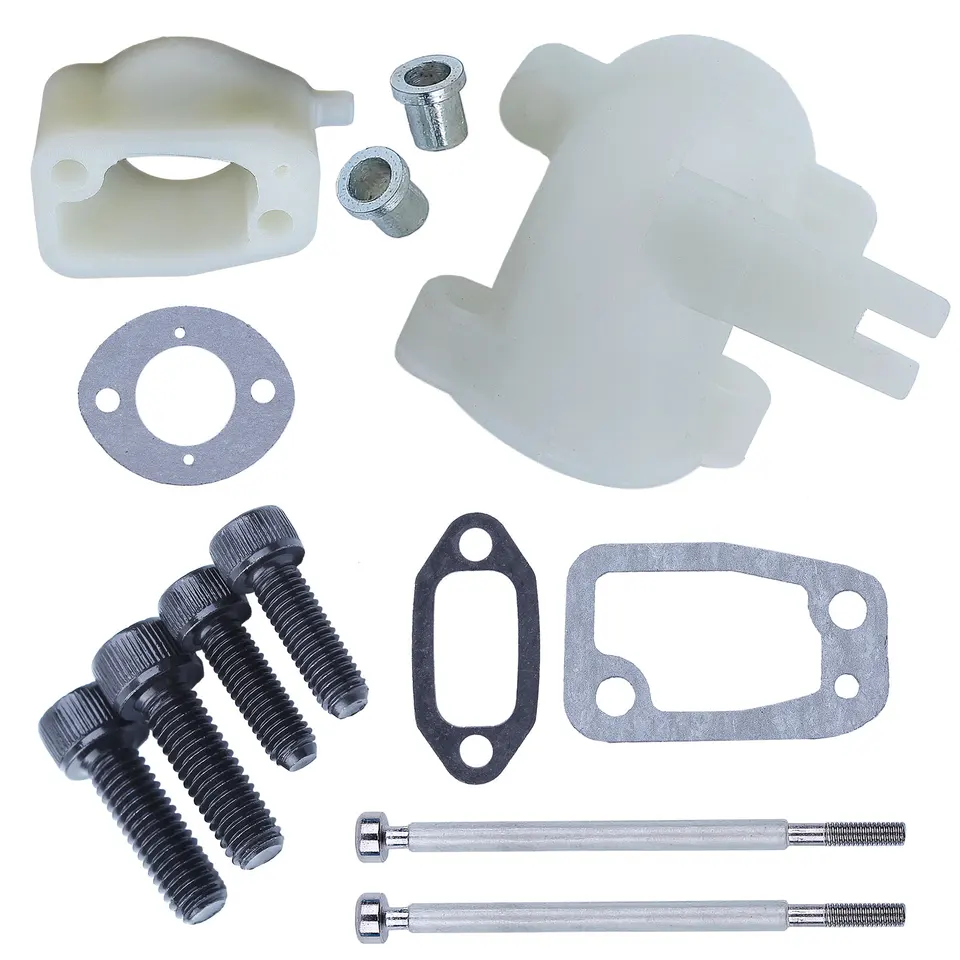 Haishine 10Pcs / Lot Guarnizione Collettore Aspirazione Carburatore Per Husqvarna 66 268 262 266 272 272XP 272S 268K 281 288 Parti Motosega 501806803