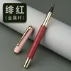 Morandi Fountain Pen Calligraphy Brush Metal Soft Bristle Small Regular Calligraphy Brush (for students' drawing and writing) 6