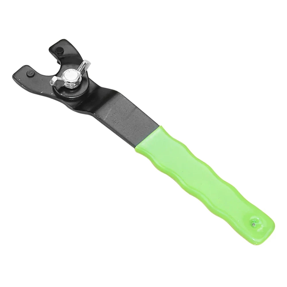 

Adjustable Wrench Angle Grinder Wrench Key Pin Spanner 12-47mm Lock Nut Hubs Arbor Repair Tool Plastic Handle Hand Tools