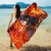 Anime Character I-Itachi U-Uchiha Beach Towel Colorful Bath Towels For Girl Microfiber Quick Dry Sand Free Beach Yoga Gym Pool 1