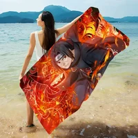 Anime Character I-Itachi U-Uchiha Beach Towel Colorful Bath Towels For Girl Microfiber Quick Dry Sand Free Beach Yoga Gym Pool 1