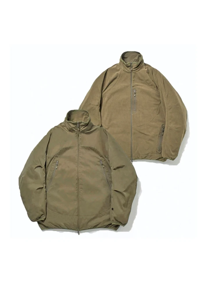 Japan Style DAWA PIER39 23AW Reversibile Ecwcs Stand Duplex Jacket Double Sided Standing Collar Coat