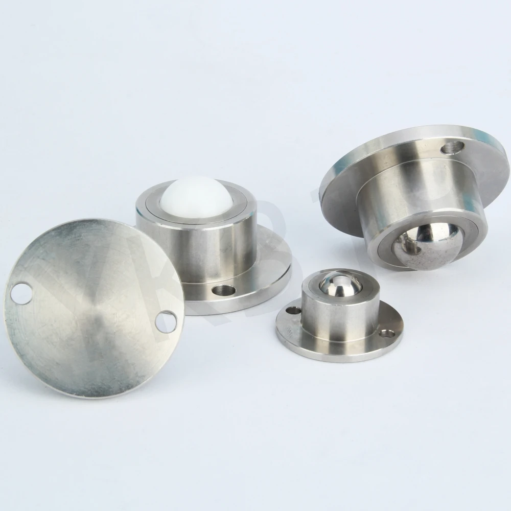YK318 Transfering Ball Wheel Load Capacity Heavy Ball Transfer Unit Conveyor Rollers Bearing Unit Caster stainless steel beads