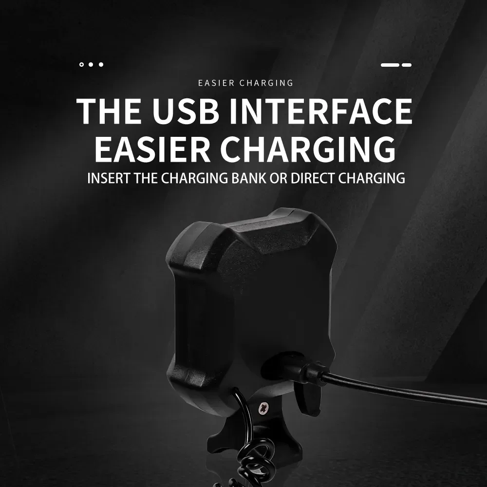 USB Rechargeable Electronic Bike Bell 4